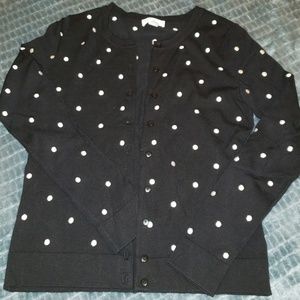 Charter Club polka dot cardigan size PP